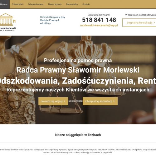 Adwokat odszkodowanie wynagrodzenie - Gdańsk