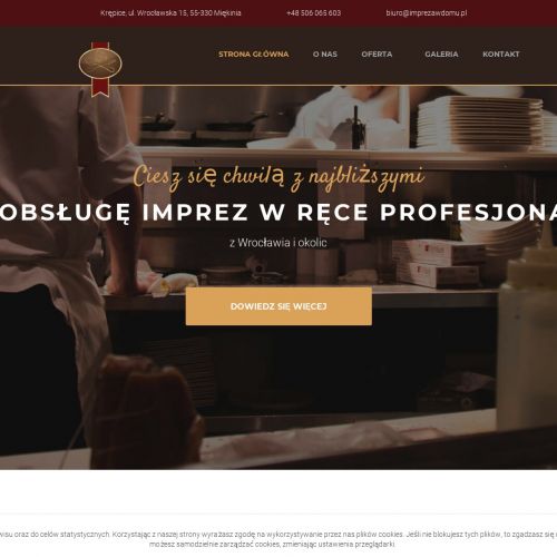 Catering krępice w Środzie Śląskiej