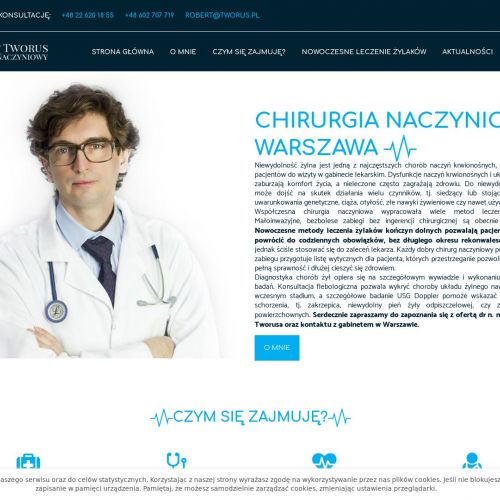 Chirurg naczyniowy - Warszawa