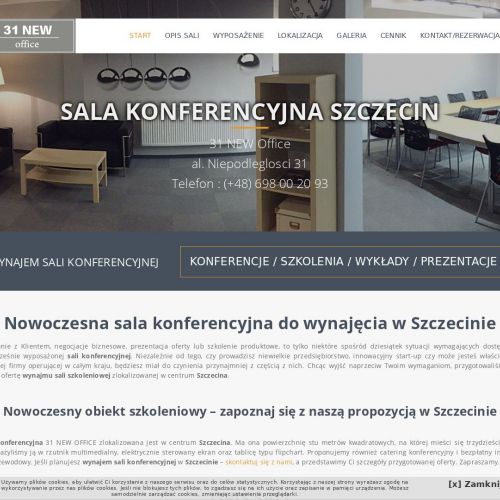 Sale szkoleniowe - Szczecin