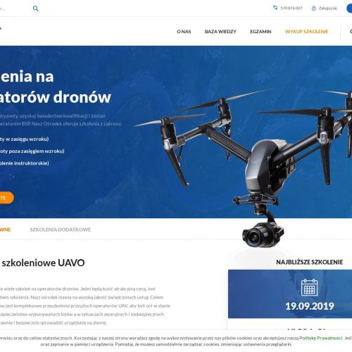 Latanie dronem w Rzeszowie