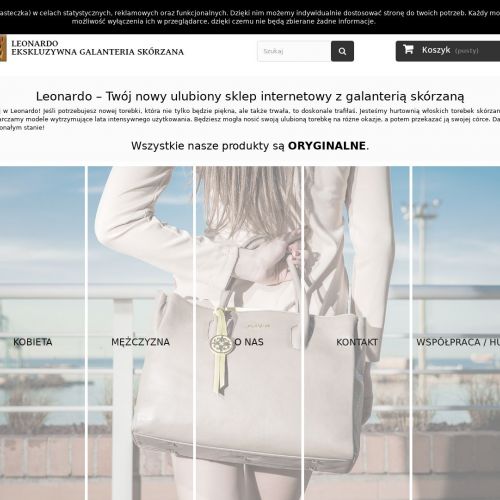 Torby z włoskiej skóry w Katowicach