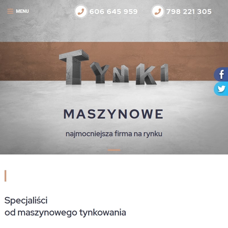 Radomsko - tynki maszynowe łowicz