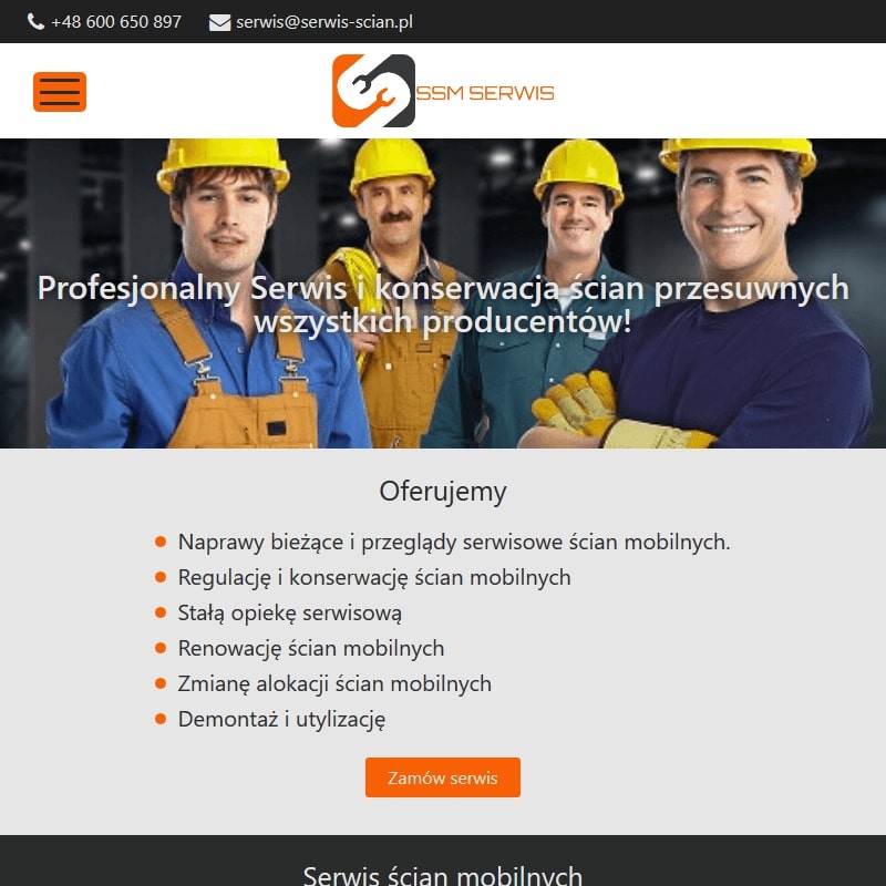 Katowice - serwis ścian składanych