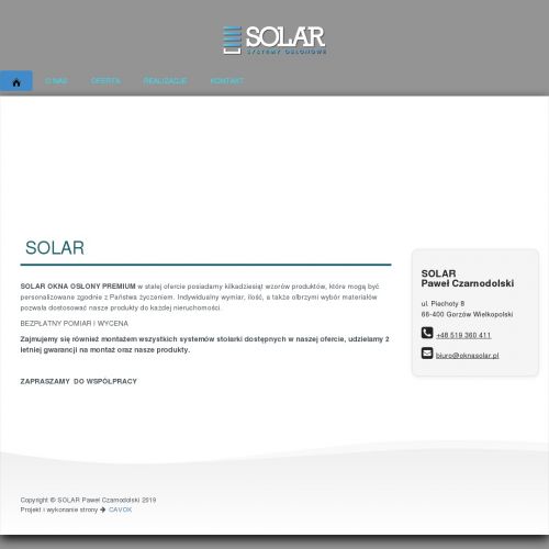 Gorzów Wielkopolski - rolety zewnętrzne podtynkowe