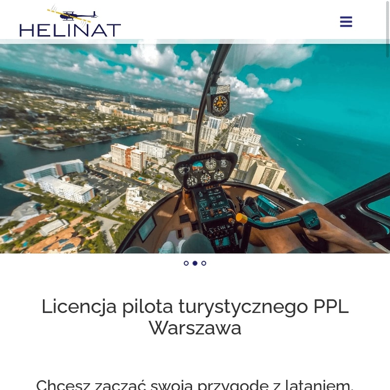 Kurs pilotażu helikoptera cena - Warszawa