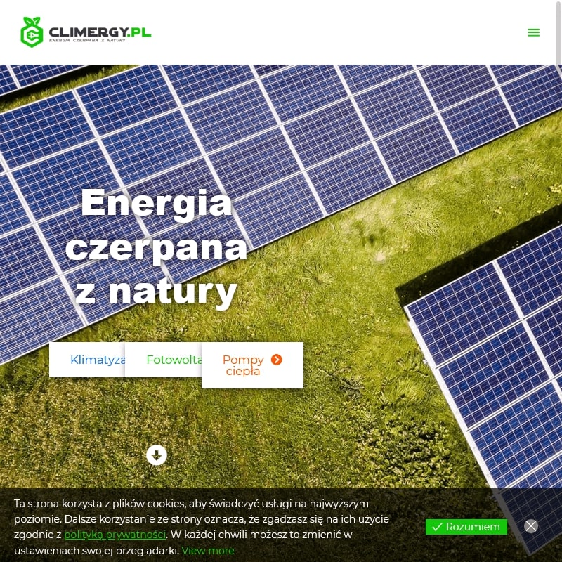 Bateria słoneczna na dach - Myślenice