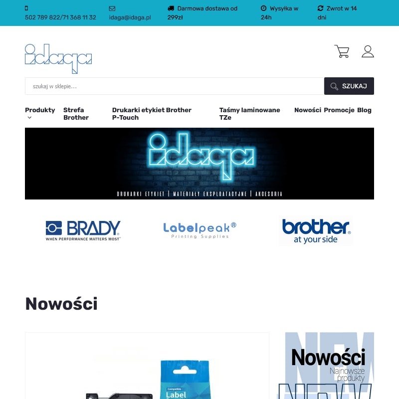 Drukarki do etykiet samoprzylepnych