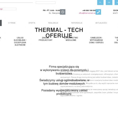 Firmy termoizolacyjne