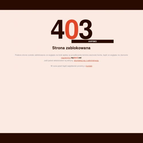 Markizy tarasowe - Warszawa