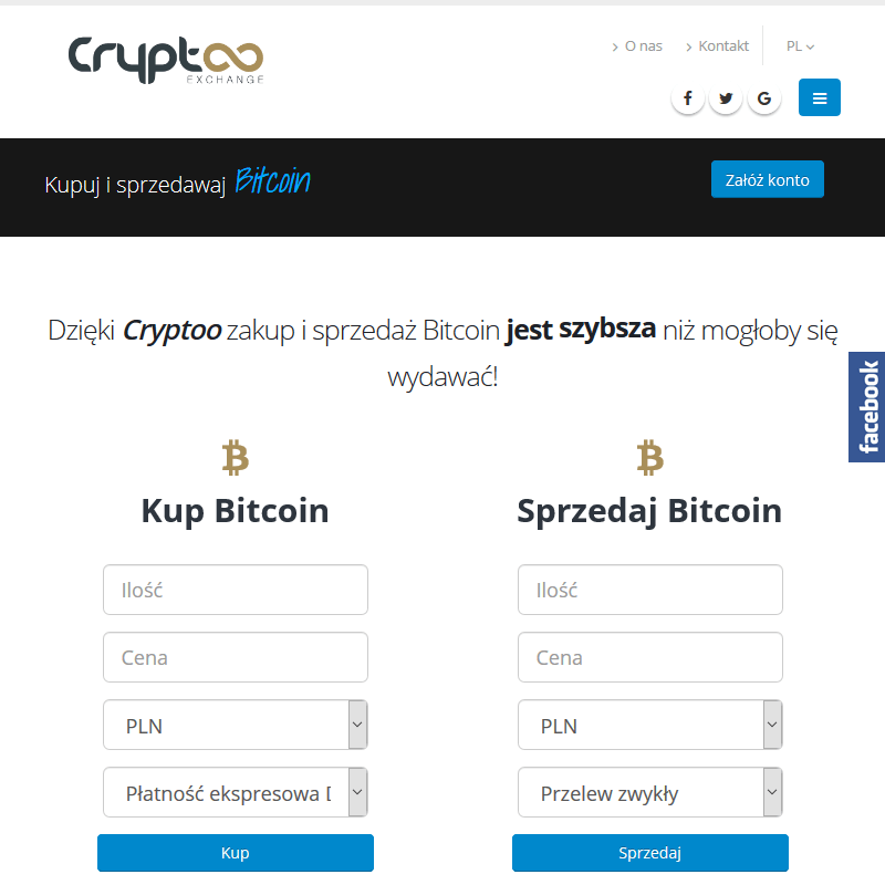 Bitcoin bez rejestracji