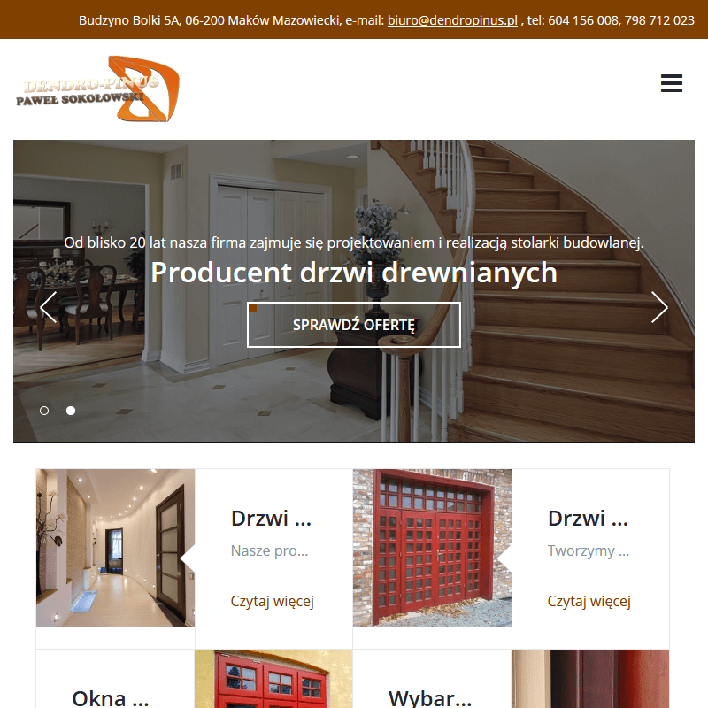 Producent drzwi zewnętrznych - Skierniewice