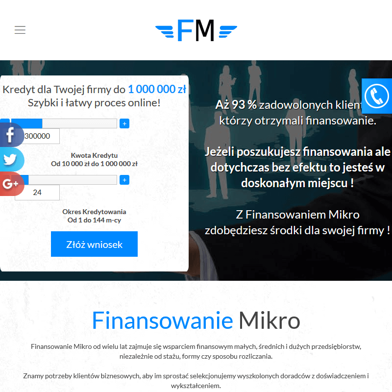 Kraków - finansowanie mikro
