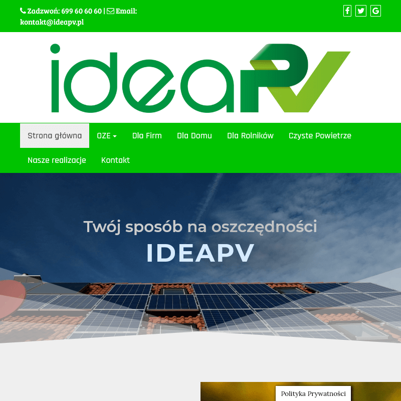 Fotowoltaika Warszawa