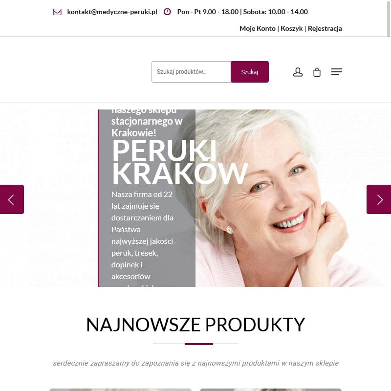 Peruki po chemioterapii - Kraków