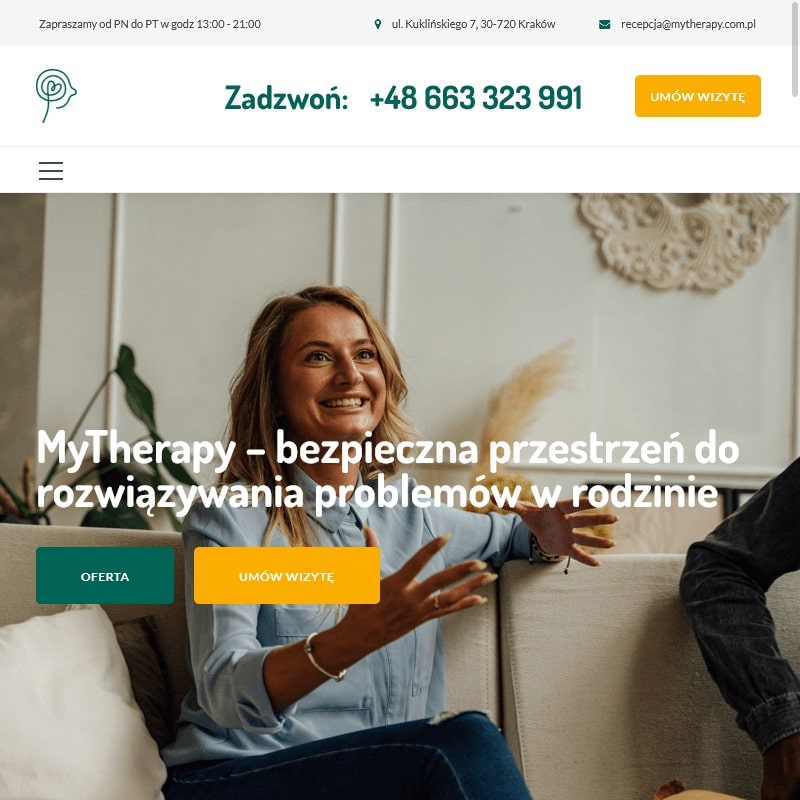 Psychoterapia dzieci i młodzieży - Kraków