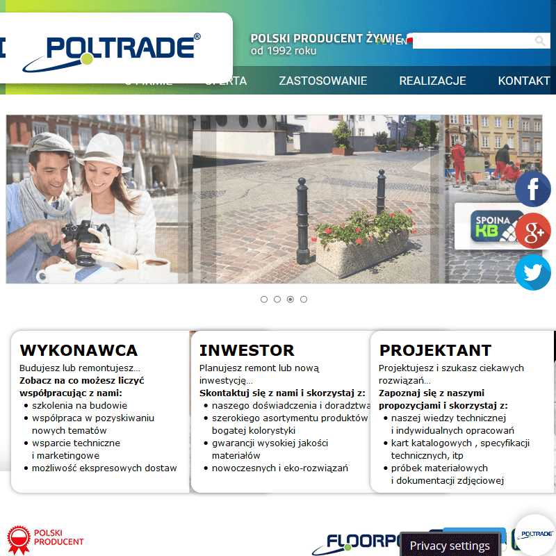Powłoka na ścieżkę - Poznań