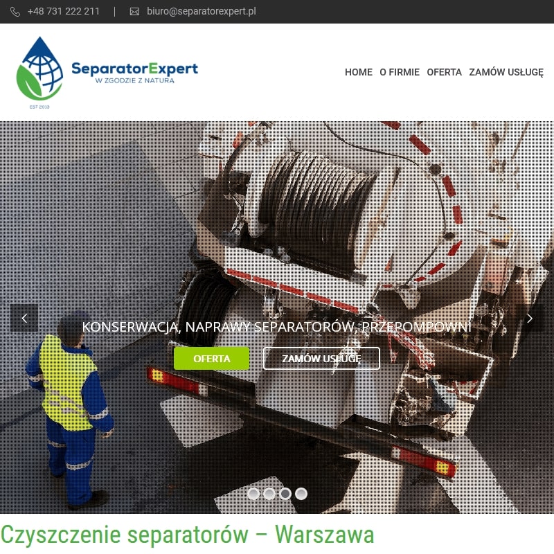 Czyszczenie separatorów Grójec