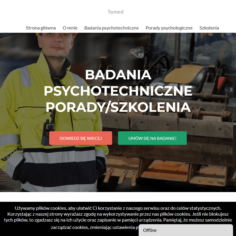 Dąbrowa Górnicza - badania psychotechniczne na sprzęt budowlany